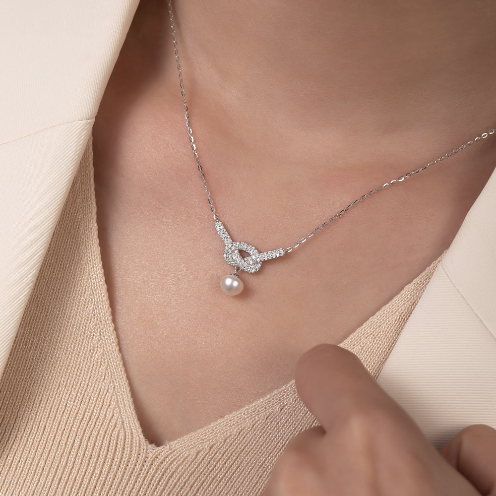 Eternity Love knot pendant