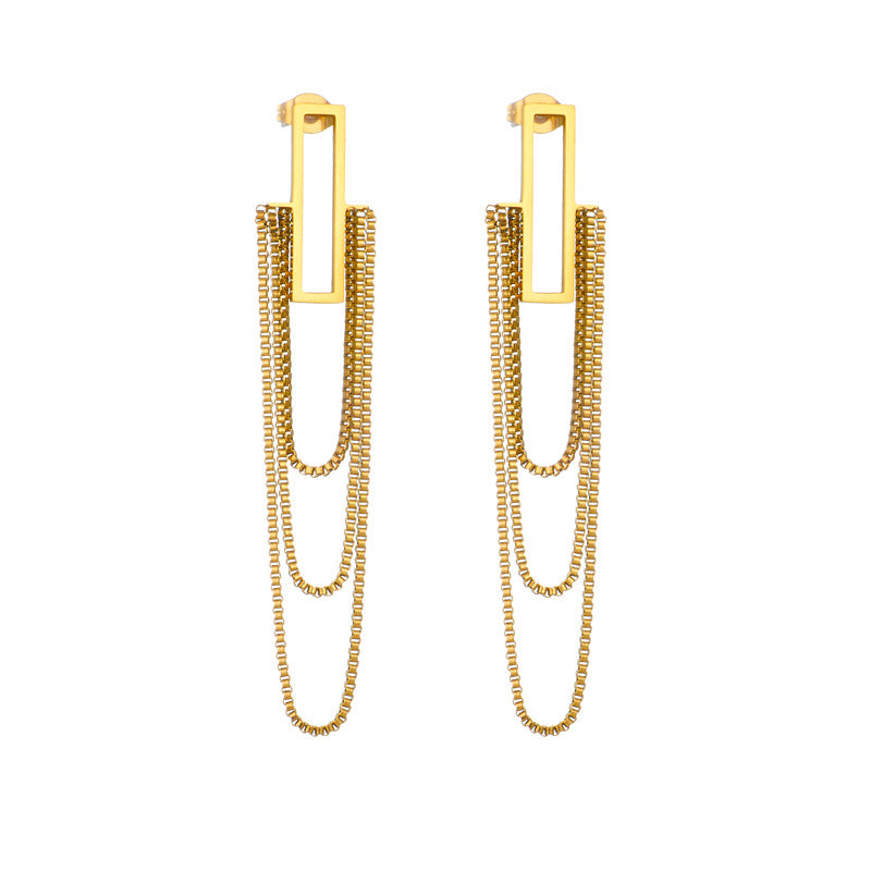 Linear Luxe Earrings