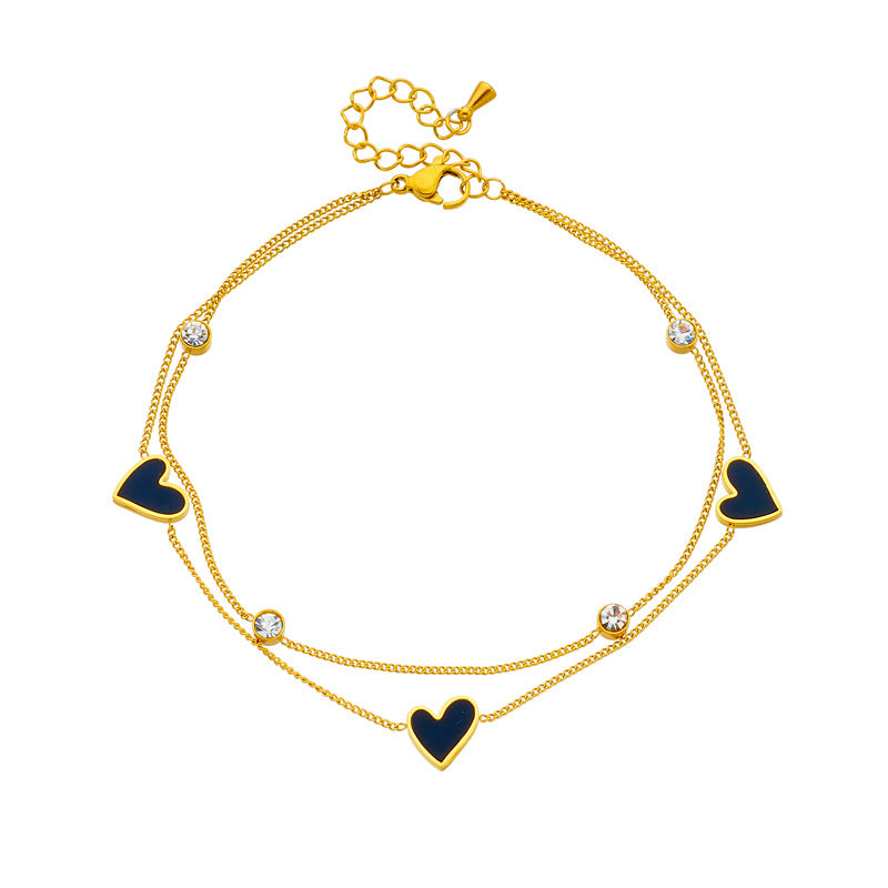 Noir Love Dual Chain