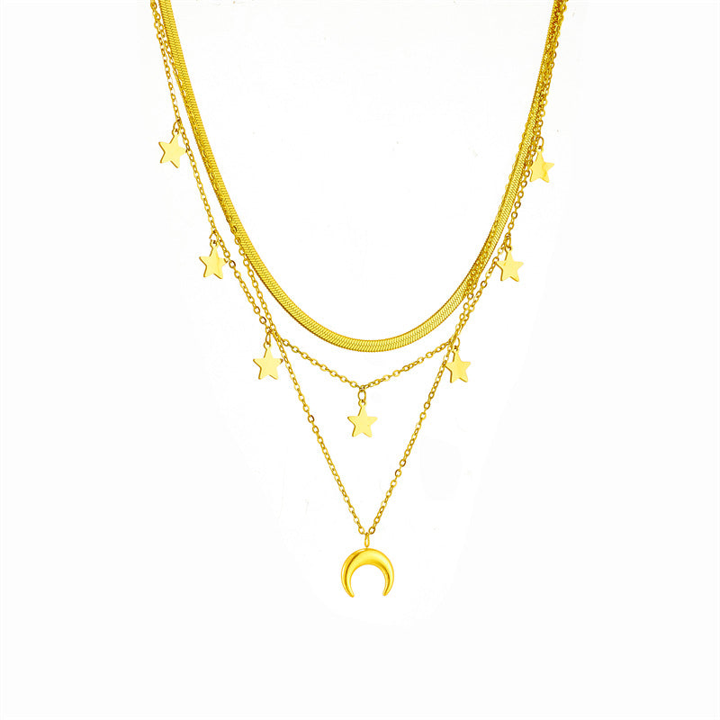 Starlit Harmony Necklace and Turquoise Sol Drops Set