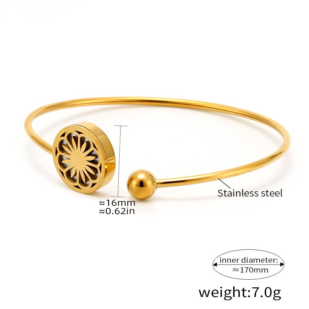 Golden Orbit Charm Bracelet