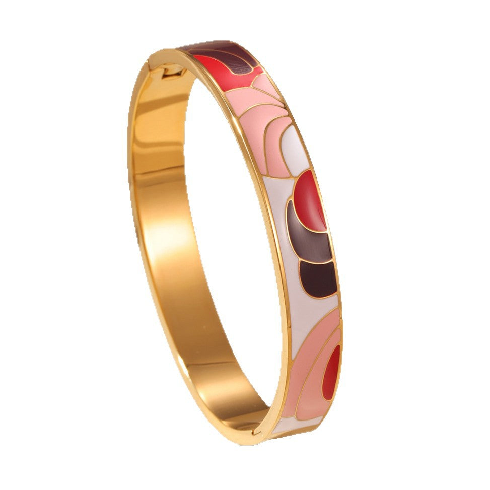 Sunset Wave Bangle – VARNEEKA