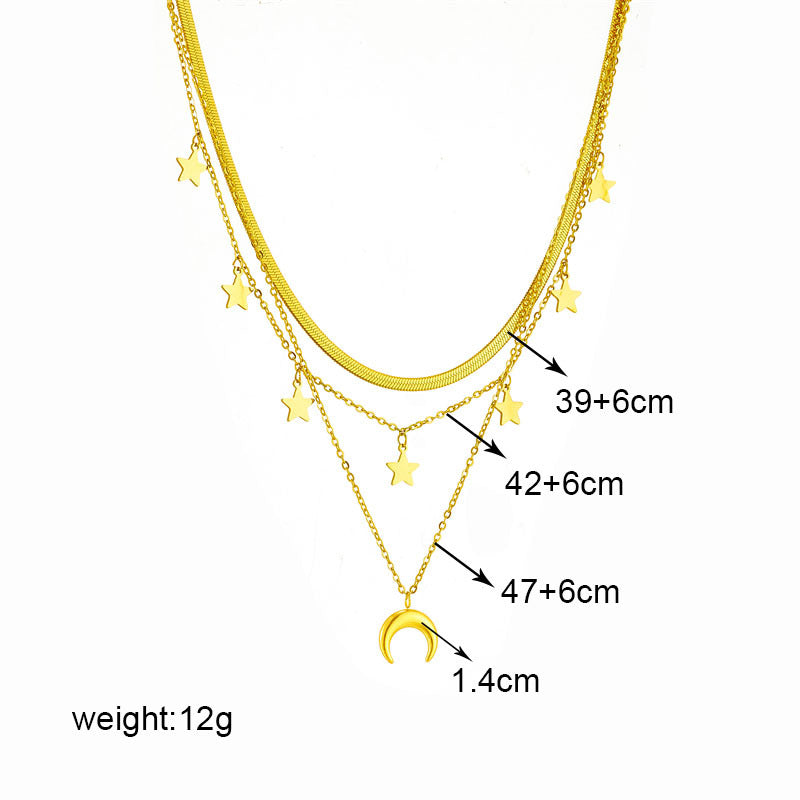 Starlit Harmony Necklace and Turquoise Sol Drops Set