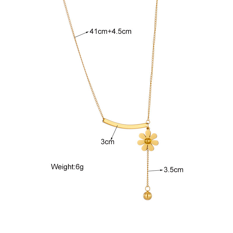 Tropical Luxe Earring and Solo Blossom Drop Pendant set