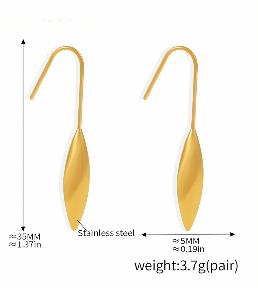 Willow Arc Earrings and Cascade of Love pendant set