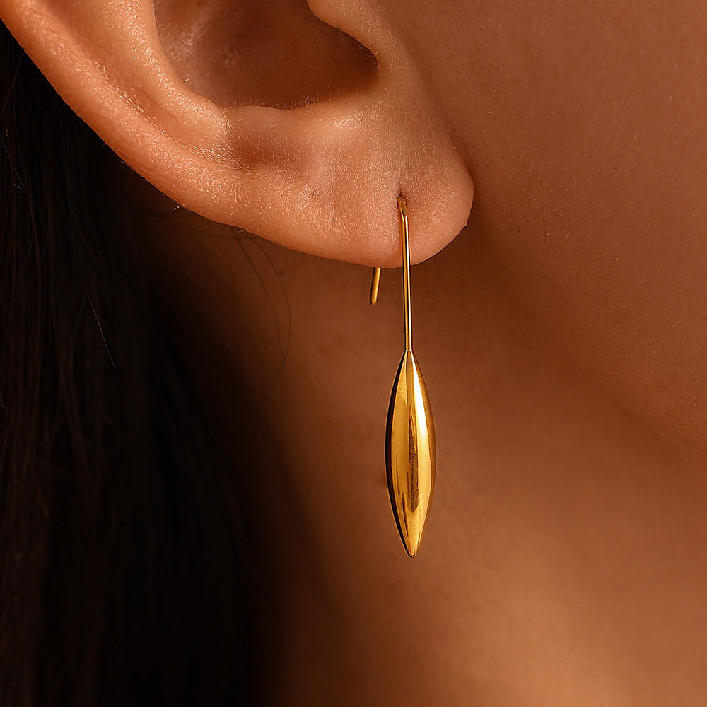 Willow Arc Earrings and Cascade of Love pendant set