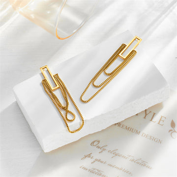Linear Luxe Earrings