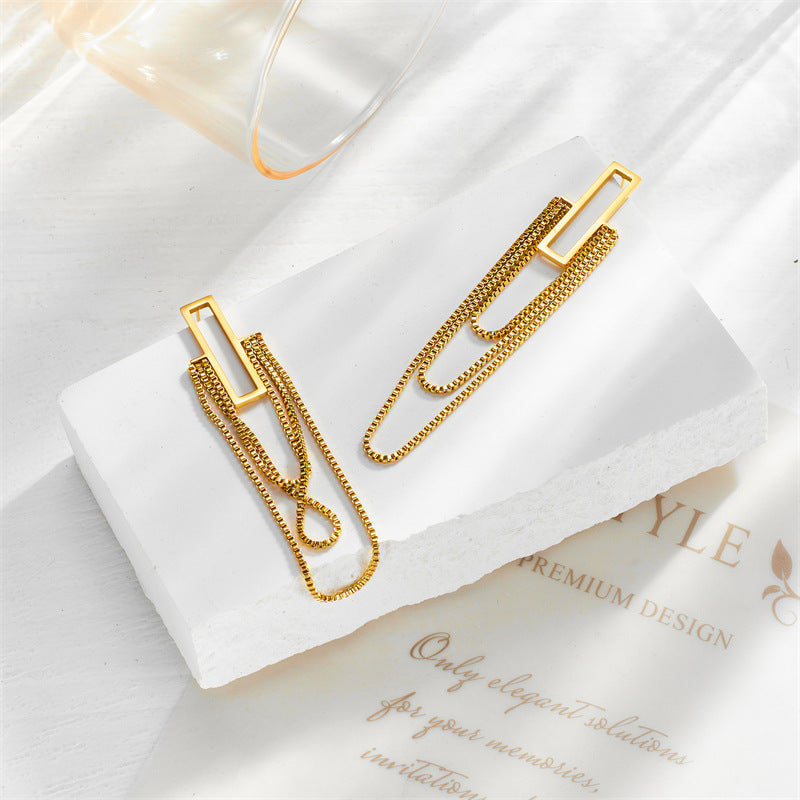 Linear Luxe Earrings