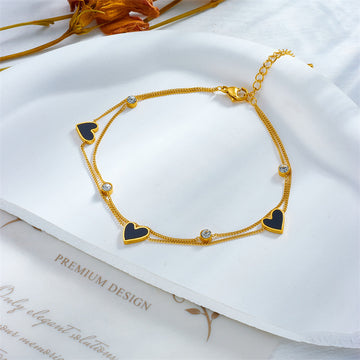 Noir Love Dual Chain