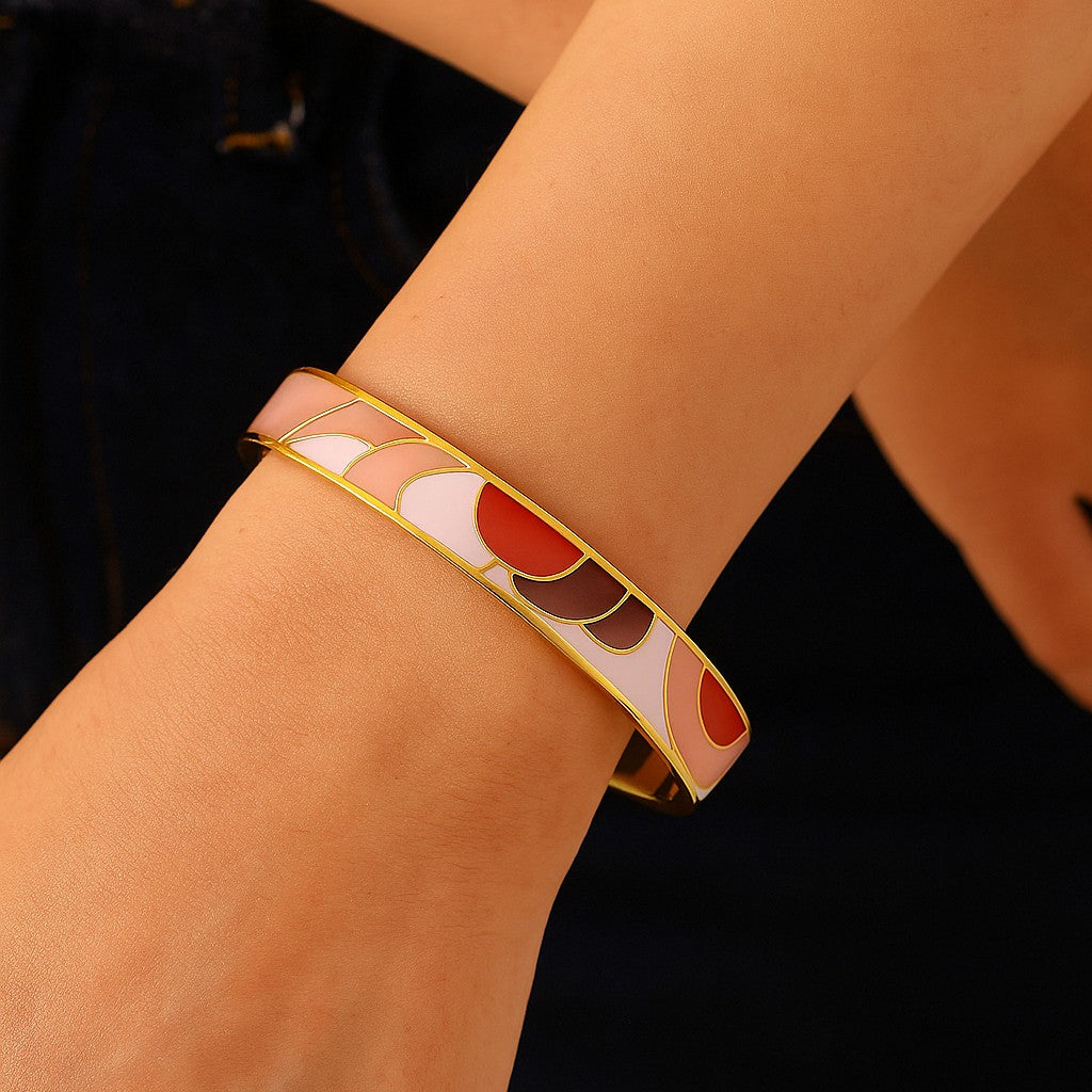 Sunset Wave Bangle