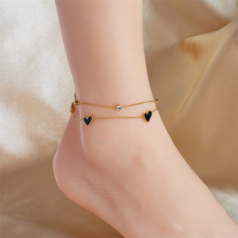 Noir Love Dual Chain