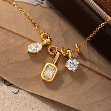Trinity Sparkle  Necklace