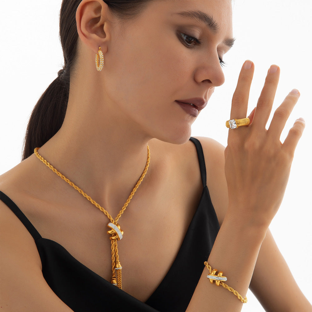 Luxe Bloom Curve Drops