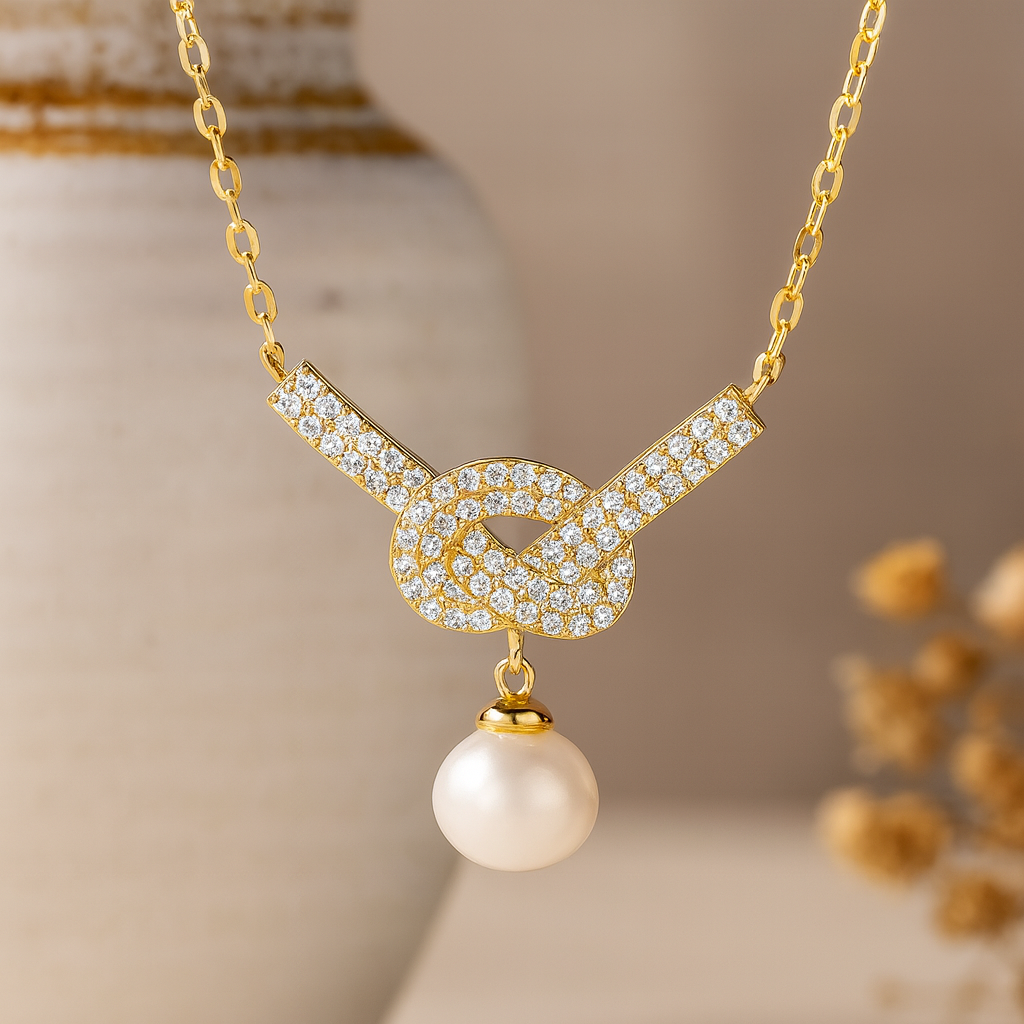 Eternity Love knot pendant